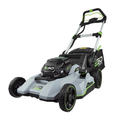 מכסחת דשא נטענת 56V נסיעה עצמית 52 ס";מ + סוללה 7.5Ah + מטען מהיר LM2135E-SP +סט קומבי 56V קרבון פייבר MHBC1204E + מפוח LB5800E+ תיק נשיאה למולטיטול EGO