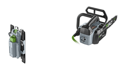 מסור שרשרת ";12 נטען(30 ס";מ) יד אחת Brushless 56V + סוללה 2.5Ah + מטען מהיר EGO