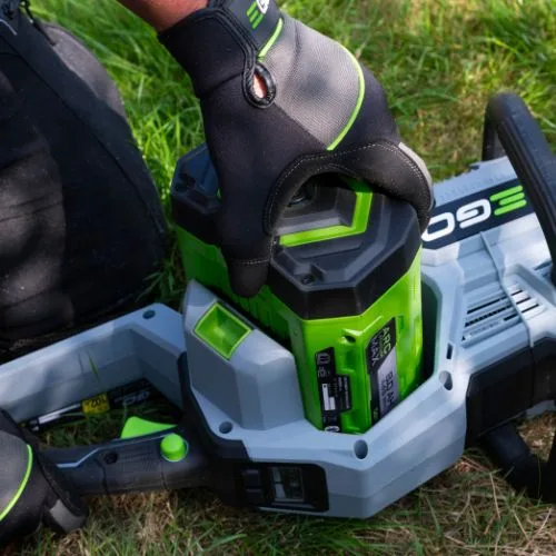 מסור שרשרת נטען ";18 56V Brushless מהירות 20 מ';/שניה – גוף בלבד