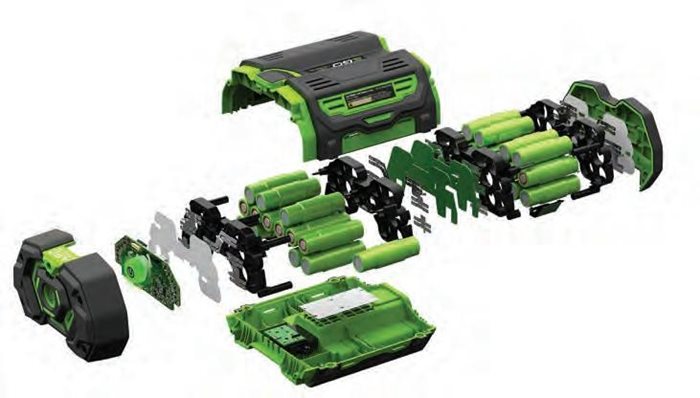 סוללה 56V 6.0Ah ליתיום EGO