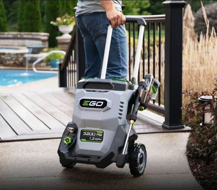 מכונת שטיפה בלחץ נטענת 56V Brushless - גוף בלבד EGO