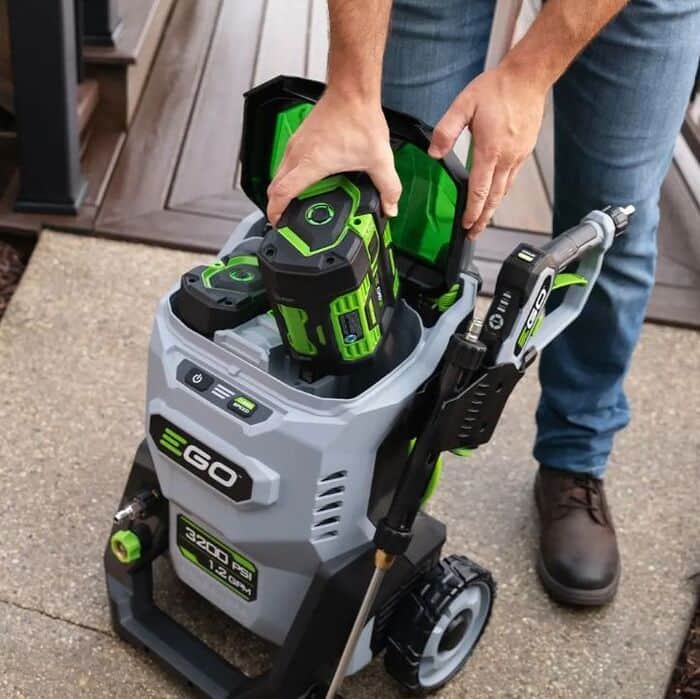 מכונת שטיפה בלחץ נטענת 56V Brushless - גוף בלבד EGO