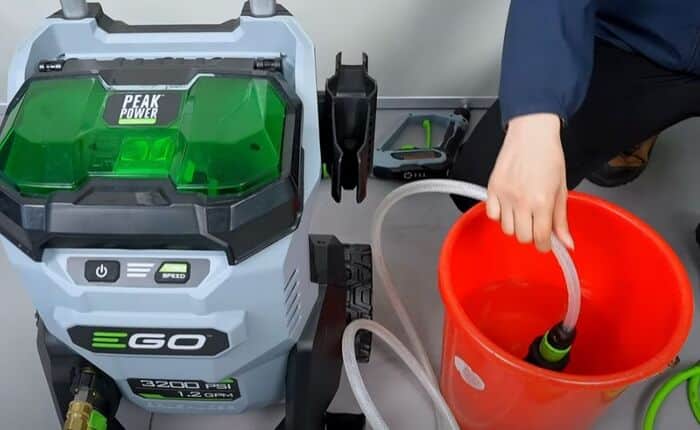 מכונת שטיפה בלחץ נטענת 56V Brushless - גוף בלבד EGO