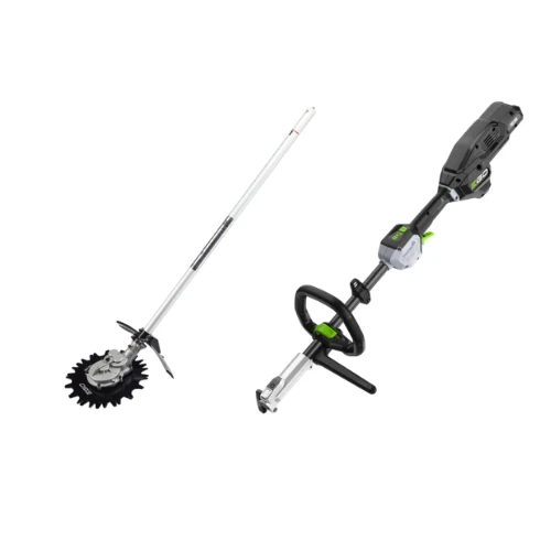 אביזר ראש כיסוח לעשביה + ראש מנוע 56V Brushless קרבון פייבר - גוף בלבד EGO