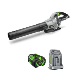 מפוח עלים יד נטען 56V Brushless + סוללה 5.0Ah + מטען מהיר EGO