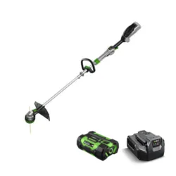 חרמש נטען עם מוט טלסקופי 35 ס"מ - Brushless 56V + סוללה 2.5Ah + מטען (קיט) EGO