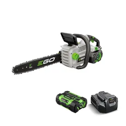 מסור שרשרת "18 (46 ס"מ) 56V Brushless-מהירות שרשרת 20 מטר/שניה + סוללה 2.5Ah ומטען EGO