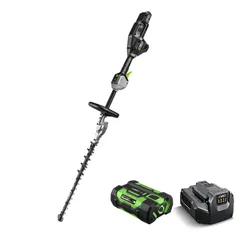 מגזמת גובה ישרה סופר מקצועית 56V Brushless להבים 53 ס"מ + סוללה 2.5Ah + מטען