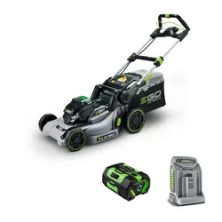 מכסחת דשא נטענת 56V נסיעה עצמית 47 ס"מ + סוללה 5.0Ah + מטען מהיר EGO